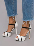 Daphne - Elegant Ankle Strap Heels