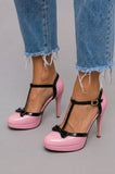 Penelope - Elegant Heeled Court Shoes