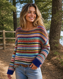 Maeve - Relaxed Striped Knit Jumper
