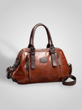 Cecilia - Structured Vegan Leather Handbag
