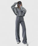 Arabella - Relaxed Zip-Front Two-Piece Set