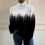 Iona - Ombrf Polo Neck Jumper