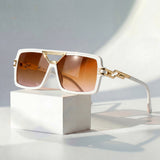 Octavia - Retro Chain Link Sunglasses