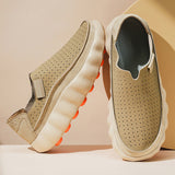 Lewis - Perforated Slip-On Shoes