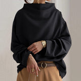 Eloise - Draped High-Neck Top