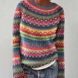 Primrose - Patterned Fair Isle Knit Jumper
