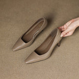 Madeleine - Pointed Toe Stiletto Court Shoes