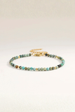 Iris - African Turquoise Beaded Bracelet