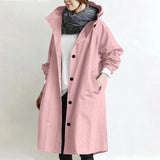 Arabella - Hooded Longline Trench Coat