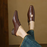 Matilda - Cut-Out Slip-On Mules