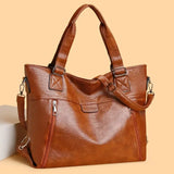Isabelle - Vintage-Inspired Shoulder Tote Bag