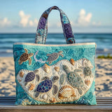 Phoebe - Quilted Appliqué Tote Bag