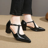 Vivienne | Classic T-Strap Shoes