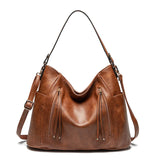 Eloise - Slouchy Vegan Leather Shoulder Bag