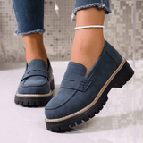 Imogen - Chunky Platform Penny Loafers
