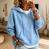 Skye - Oversized Sky Blue Hoodie