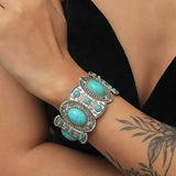 Orla - Boho Vintage Turquoise Bracelet