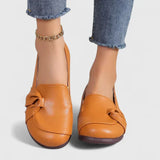 Isabelle - Knot Detail Slip-On Loafers