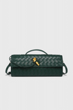Juliet - Woven Top Handle Clutch Bag
