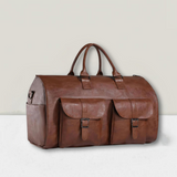 Hallie - Vegan Leather Travel Holdall