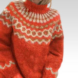 Iona - Nordic Patterned Yoke Jumper