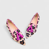 Genevieve - Classic Flat Leather-Look Loafers