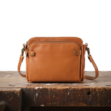 Orla - Structured Vegan Leather Crossbody Bag