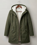 Isla - Hooded Longline Parka Coat