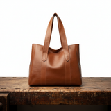 Saskia - Structured Vegan Leather Tote Bag