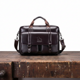 Eleanor - Structured Vegan Leather Briefcase