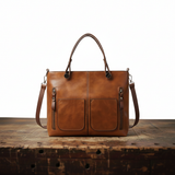 Eloise - Structured Vegan Leather Tote Bag
