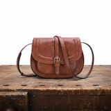 Isobel - Vegan Leather Saddle Shoulder Bag