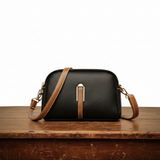 Isobel - Textured Vegan Leather Cross-Body Bag