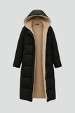 Eloise - Hooded Longline Quilted Coat