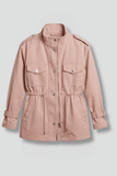 Hallie - Dusty Pink Utility Jacket