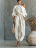 Ariadna™ | Two-Piece Set with Off-the-Shoulder Design