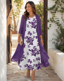 Guinevere | Floral Layered Two-Piece Set