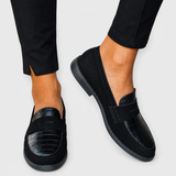 Arabella - Black Penny Loafers