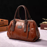 Miranda - Polished Faux Leather Handbag