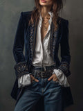 Rosamund - Embroidered Longline Jacket