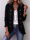 Verity - Ruffle Trim Knitted Jacket