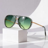 Ottilie - Retro Aviator Sunglasses