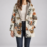 Rosie - Floral Print Hooded Jacket