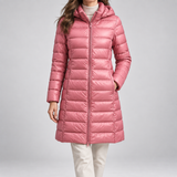 Bryony - Lightweight Quilted Longline Puffer Coat