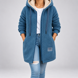 Esme - Hooded Borg Fleece Jacket