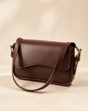 Isobel - Curved Flap Shoulder Bag