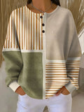 Flora - Colour Block Waffle Texture Top