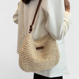 Eloise - Woven Slouchy Crossbody Bag