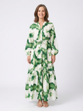Isla - Tiered Tie-Waist Maxi Dress