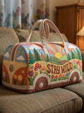 Elsie - Quilted Campervan Weekender Bag